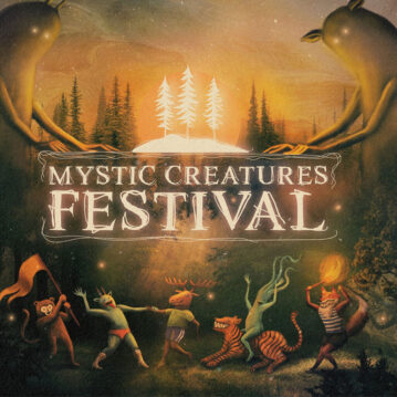 Stagebuilding and showcasing at the Mystic Creatures Festival in Poland.